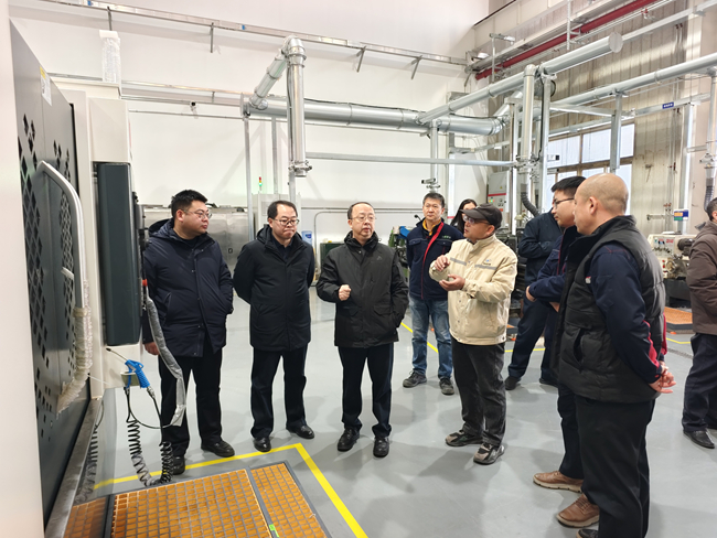 中国有研副总经理毛昌辉带队开展岁末年初安全检查