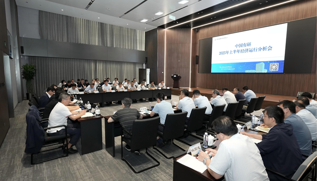 中国有研召开2025年上半年经济运行分析会