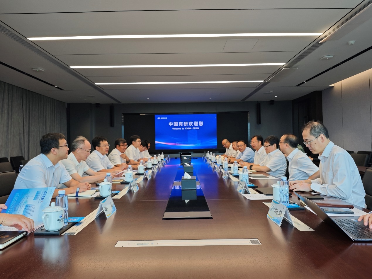 西北有色金属研究院领导一行到访中国有研