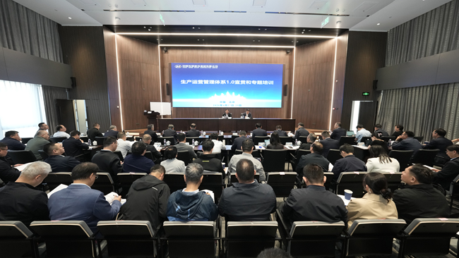 中国有研开展生产运营管理体系1.0宣贯和专题培训 以体系化管理赋能高质量发展