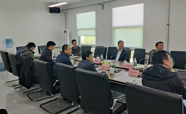 中国有研党委书记、董事长赵晓晨到国联研究院调研